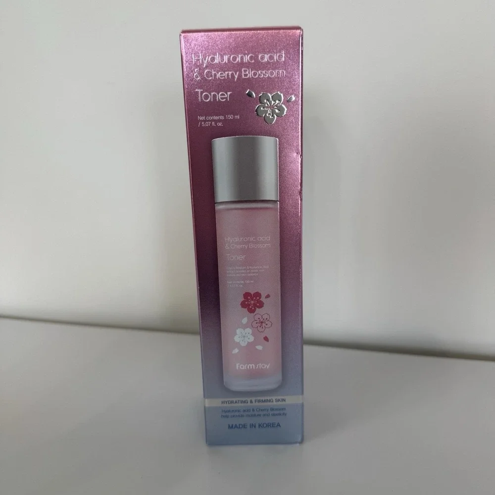 Hyaluronic Acid & Cherry Blossom Toner 150ml 5.07oz Hydrating